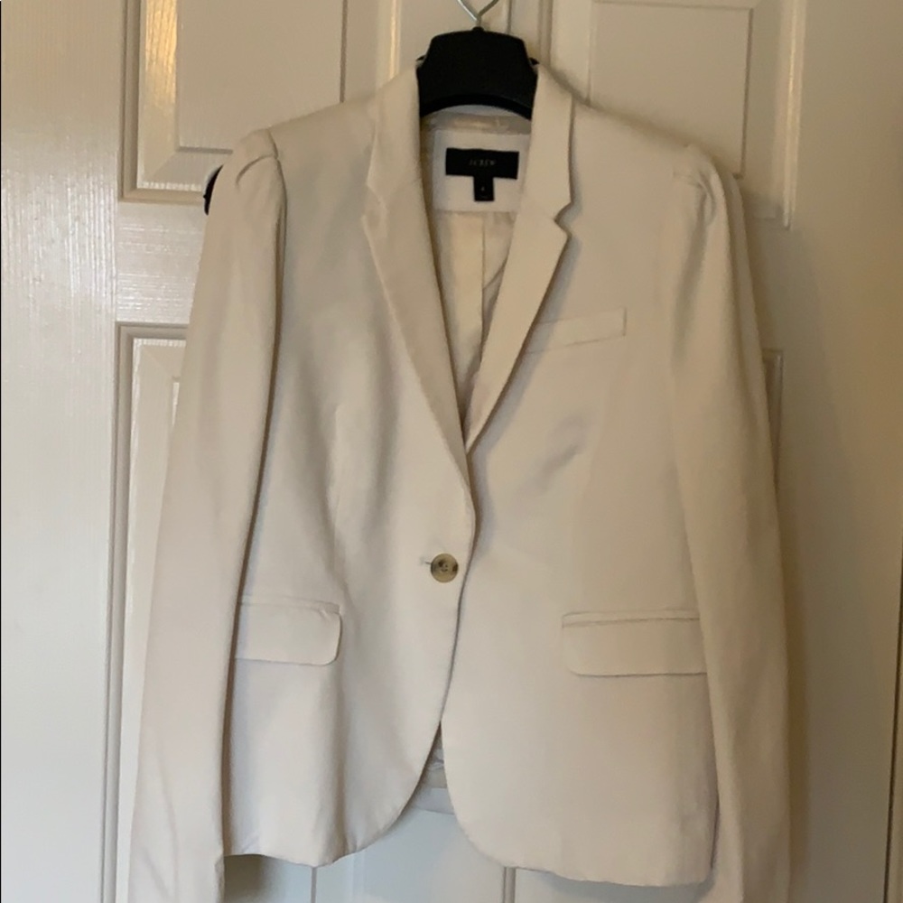 White J Crew Blazer